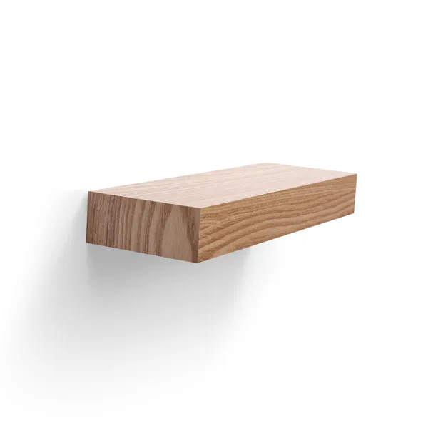 Floating Shelves 11.8 Wall Mounted Wood Shelves for Bathroom, Bedroom, Living Room, Kitchen, Hanging Shelf for Books/Storage/Decor with Invisible Brackets, Maple - Image 6